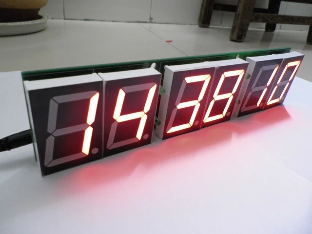 

Electronic clock LED digital display/timer stopwatch/super large screen with seconds