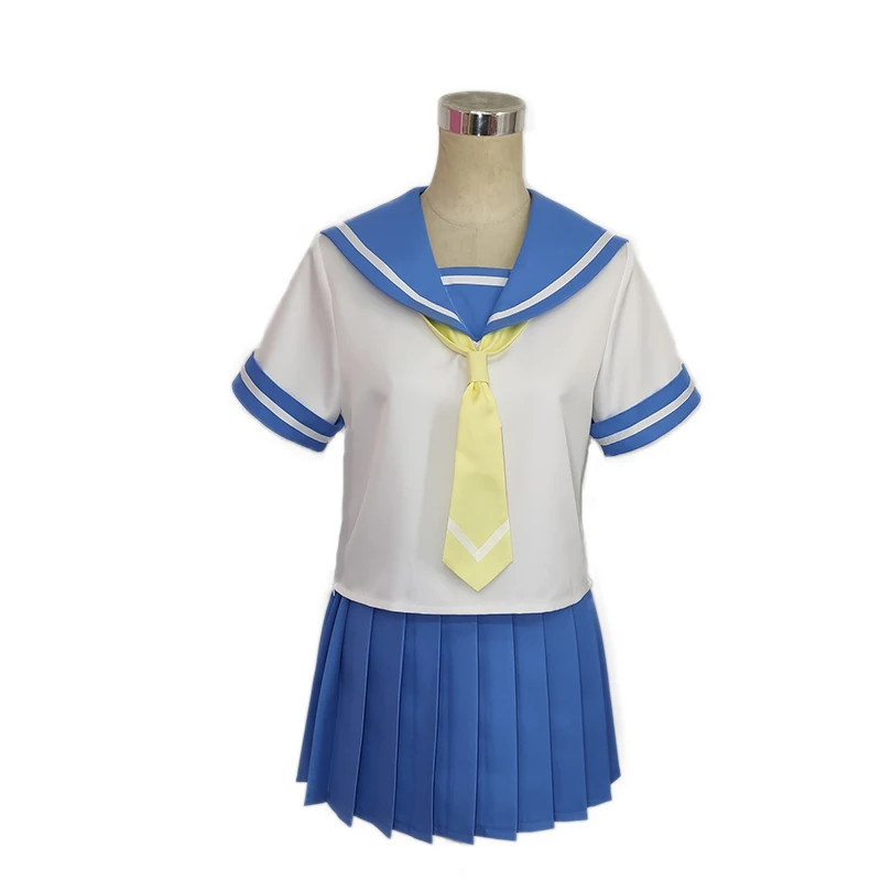 Anime Rena Ryugu School uniforms Cosplay Costume Customized