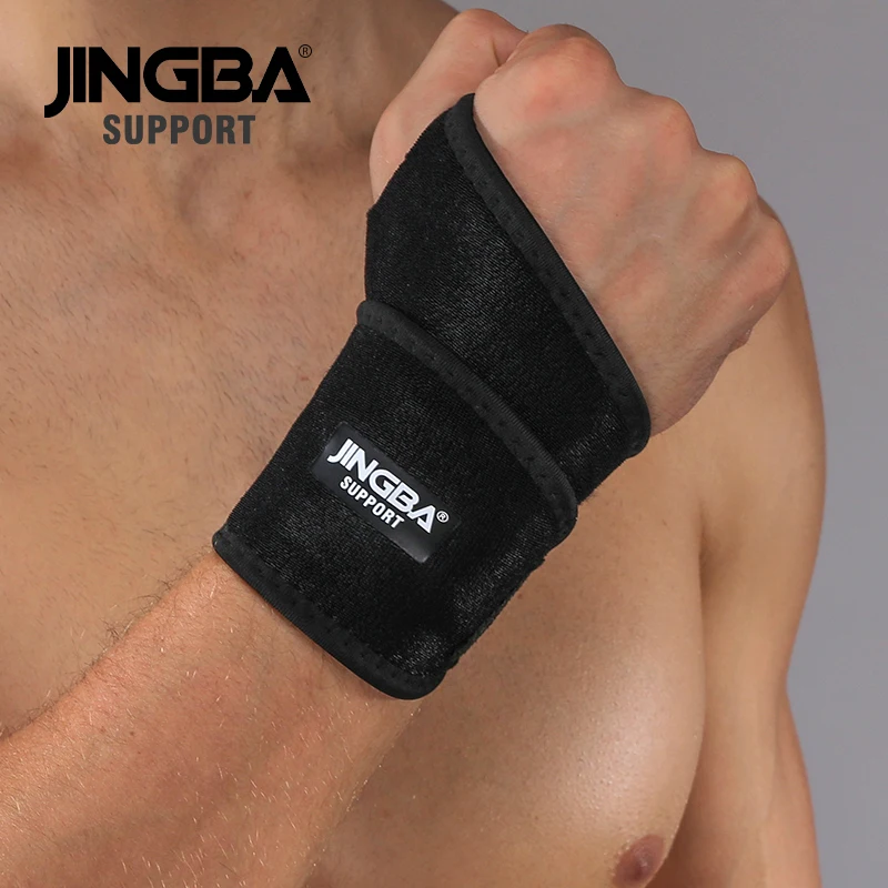 JINGBA SUPPORT 1 PCS Adjustable Bandage Weightlifting Sport Wristband Support Handguard Wrist joint Protector Dropshipping