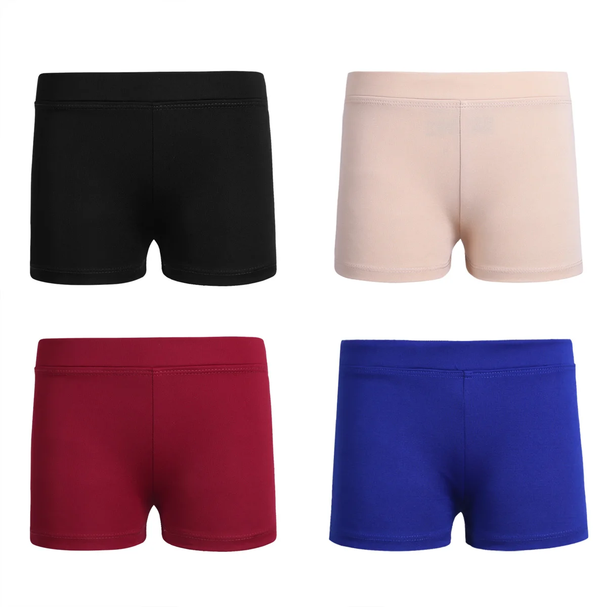 Kids Girls Dancewear Shorts Bottoms Ballet Class Stage Performance  Sports Workout Gymnastics Leotard Dance Shorts Costumes