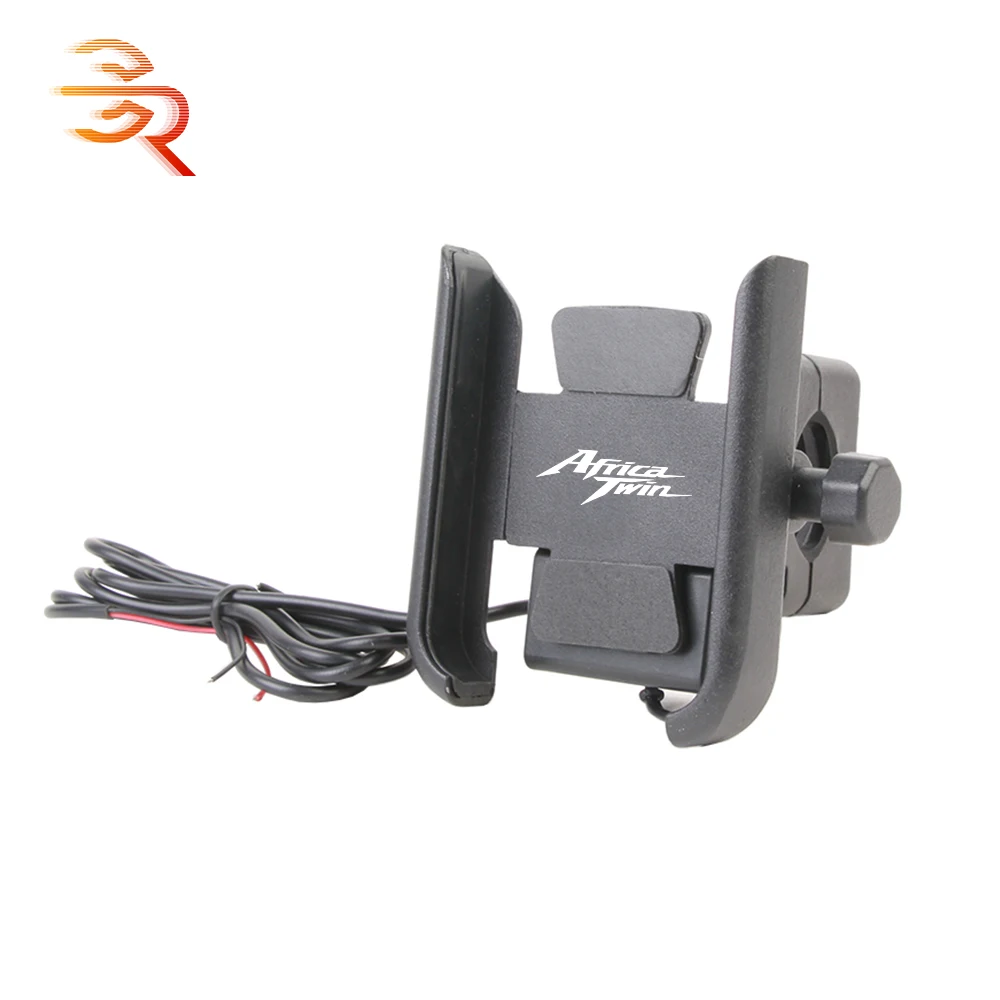 

USB-зарядка держатель телефона для мотоцикла Honda CRF1000L CRF1100L Africa Twin DCT/Adventure Sports 2016-2018 2019 2020 2021 2022