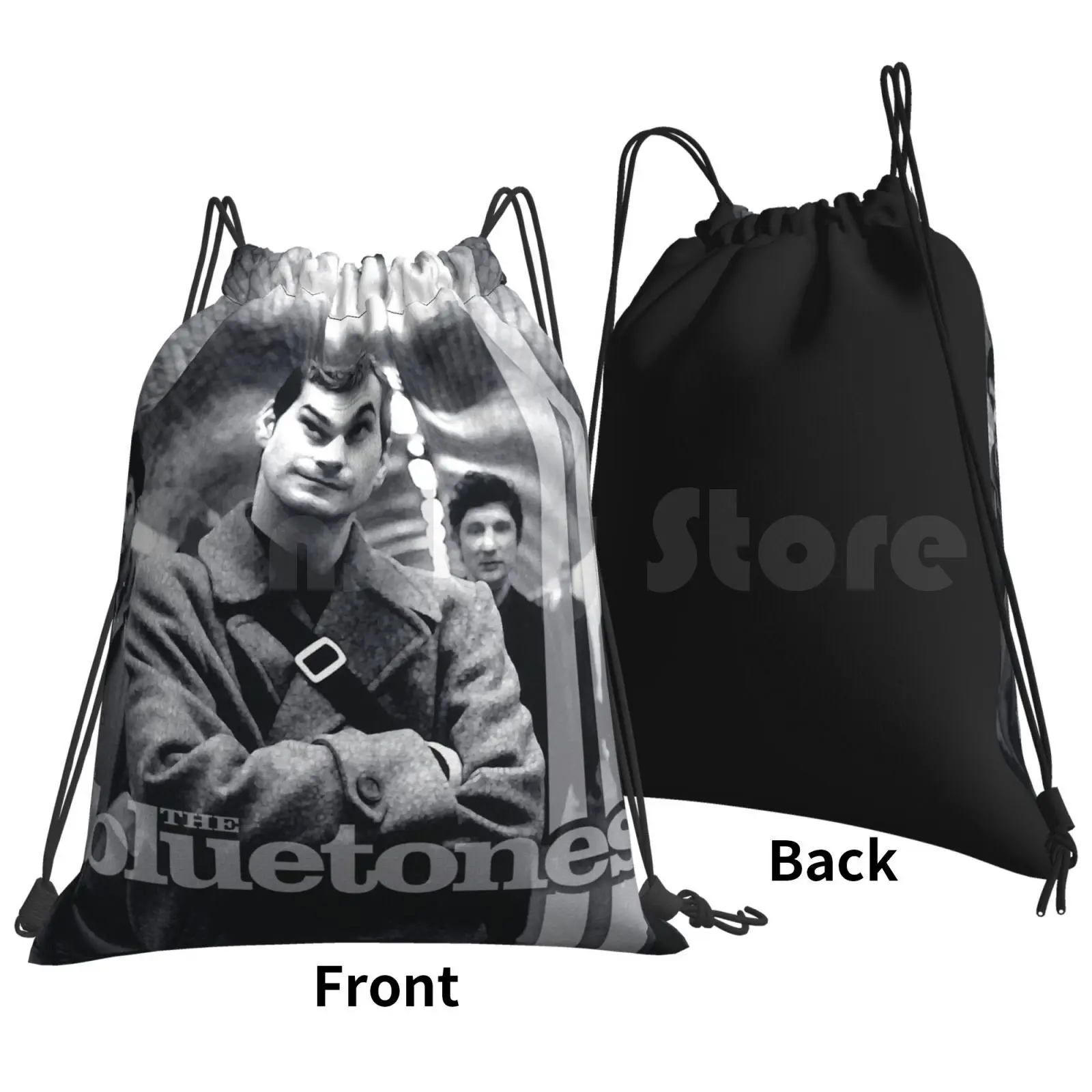 The Legendary Bluetones Backpack Drawstring Bags Gym Bag Waterproof The Bluetones Blue Music British Indie Brit Pop