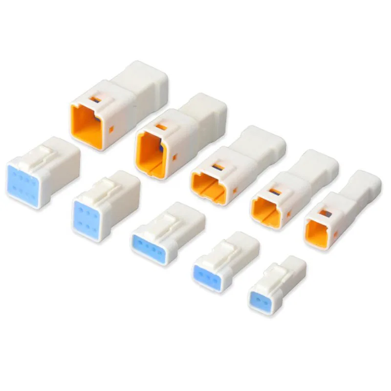 Juego de conectores automotrices JST-TYPE, conectores impermeables de 2/3/4/6/8 Pines, macho y hembra, JST02R-JWPF-VSLE