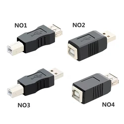 USB2.0 A Male & A Female to B Female printer print converter adapter connector USB 2.0 port retail wholesale USB 2.0 Adapter