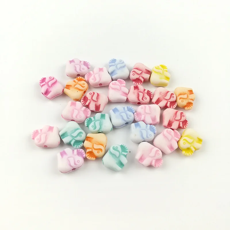 Puzzle Children Beaded Toy Accessories Kids DIY Handmade Arts Crafts Girl Gift Jewelry Necklace Bracelet Accessory Acrylic Beads