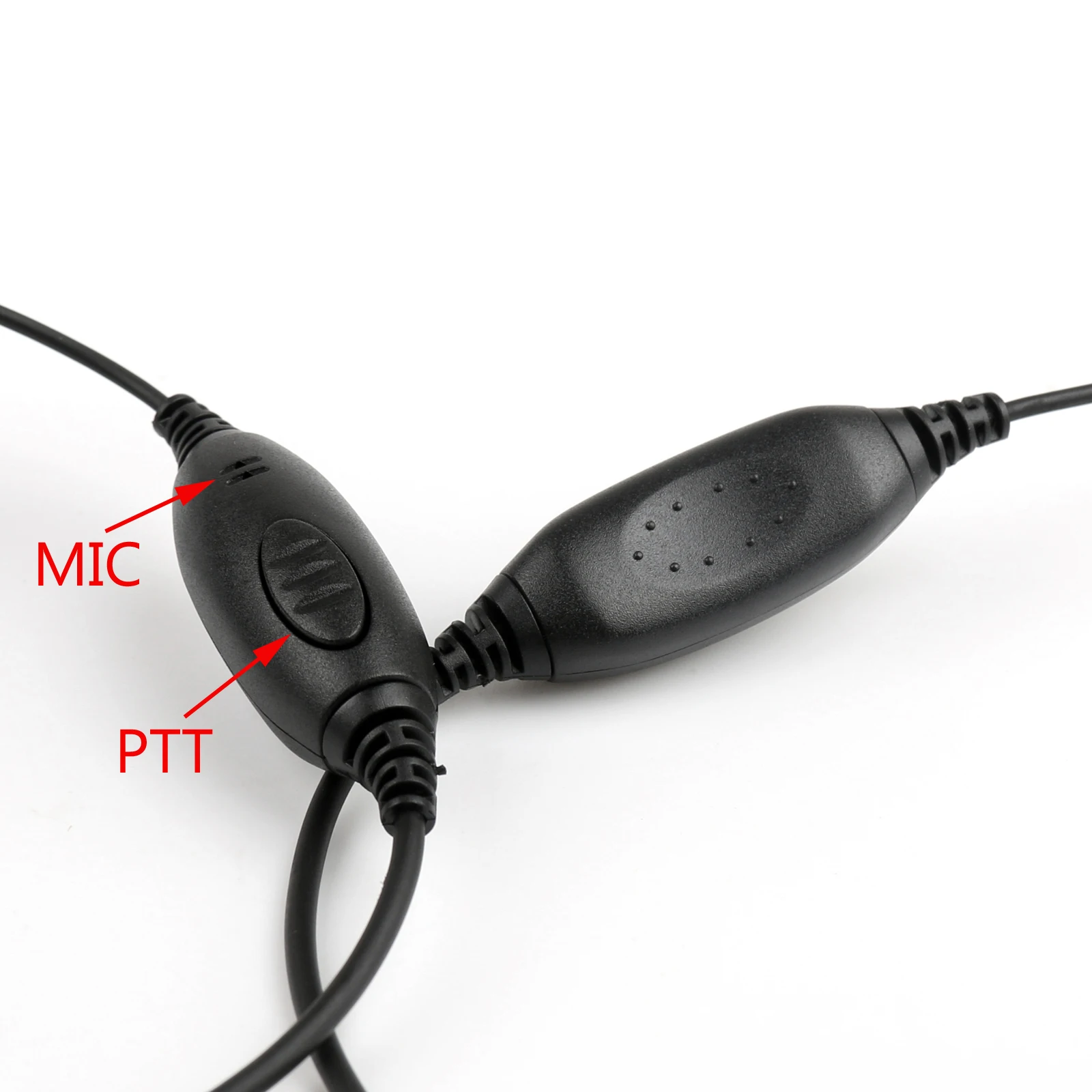 Artudatech-auricular con gancho para la oreja en forma de G, micrófono PTT para Motorola XTS2500 XTS5000 MTX838 GP1200 XTS 2500 5000, accesorios