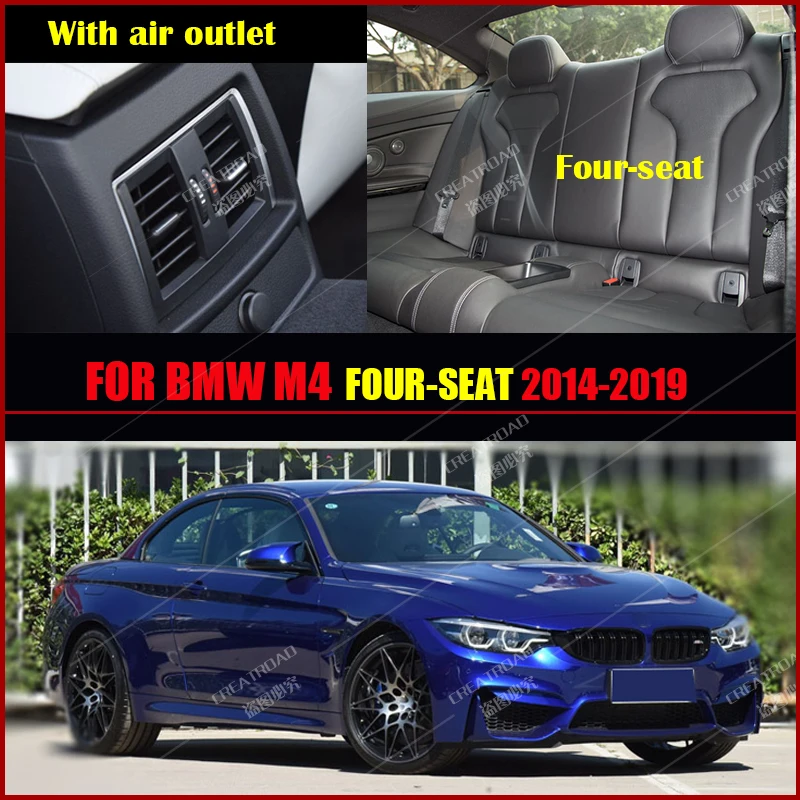 Car Floor Mats For BMW M4 F82 TWO DOORS（FOUR SEATS）2014-2017 2018 2019 Auto Foot Pads Custom Carpets Interior Accessories Parts