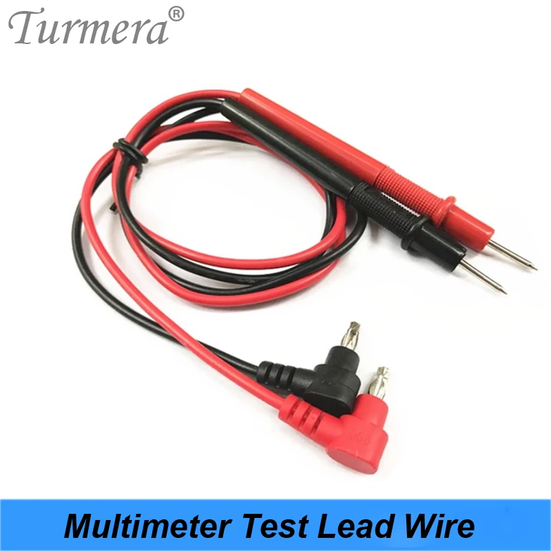 Turmera 1 paio portatile 1000V 10A cavo penna cavo universale 70cm multimetro digitale Test per misuratore di tensione Test aghi