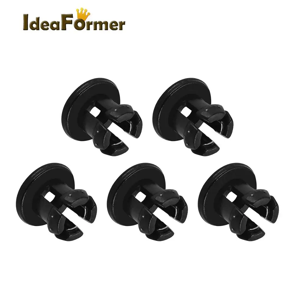 UM2 커넥터 보어 4mm PTFE 튜브 커플링 콜릿 및 클램프 클립 세트 1.75mm 필라멘트 3D 프린터 액세서리, 5/10 개