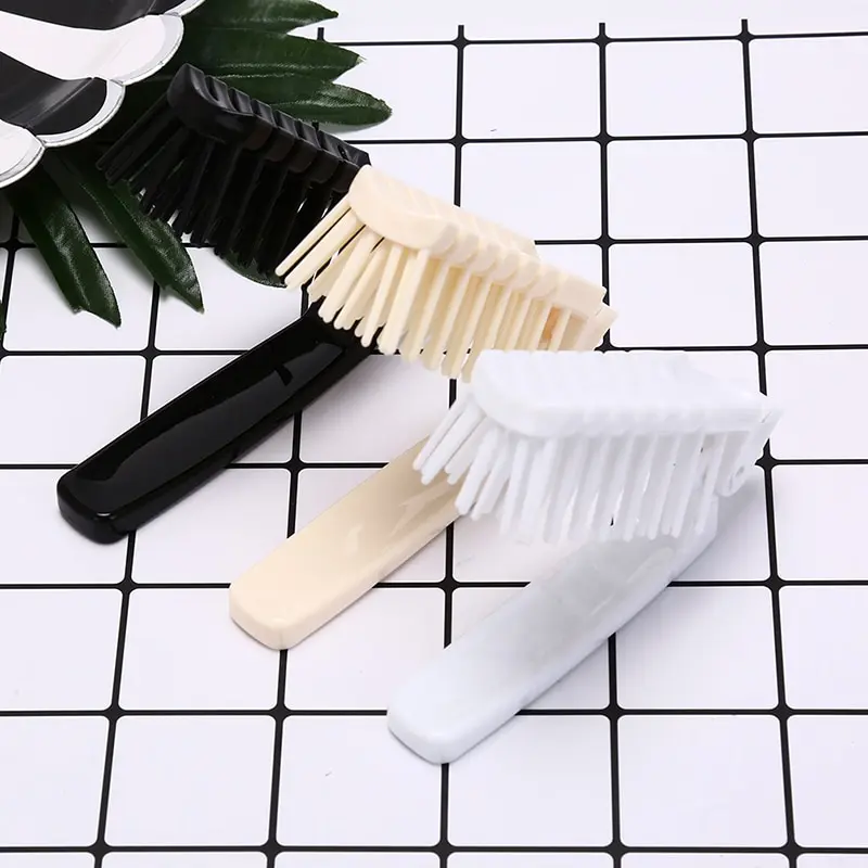 Brosse à cheveux en plastique antistatique pour femmes, 3 couleurs, 1 pièce, peigne pliant, bricolage, Salon de coiffure