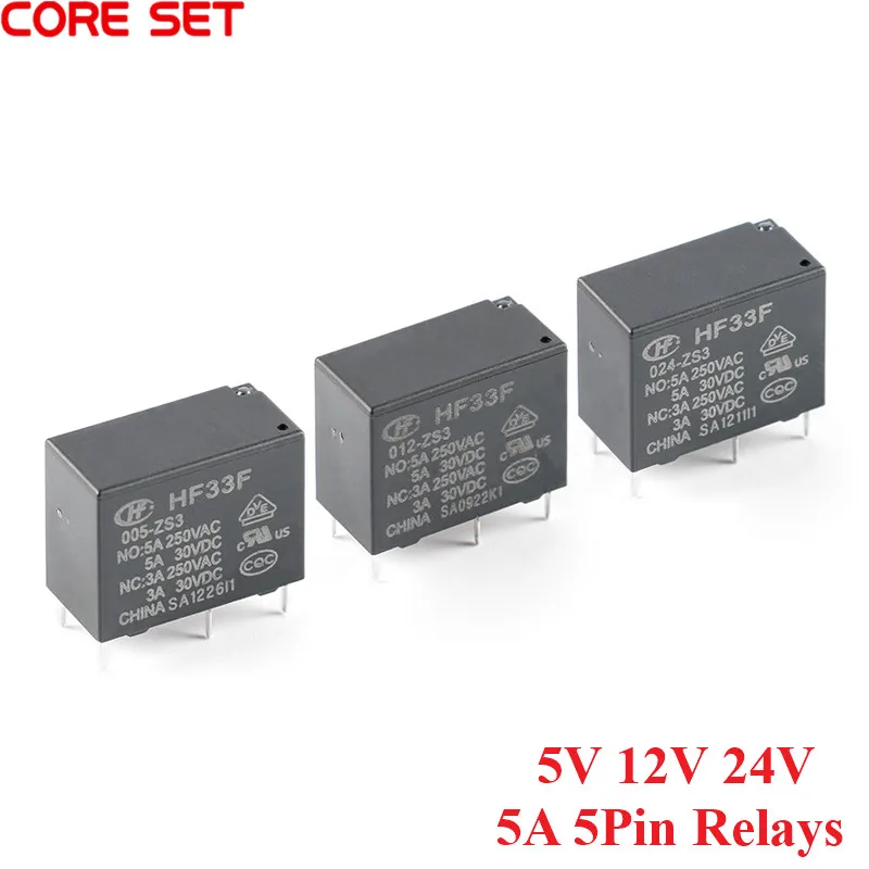 2Pcs New Relay HF33…