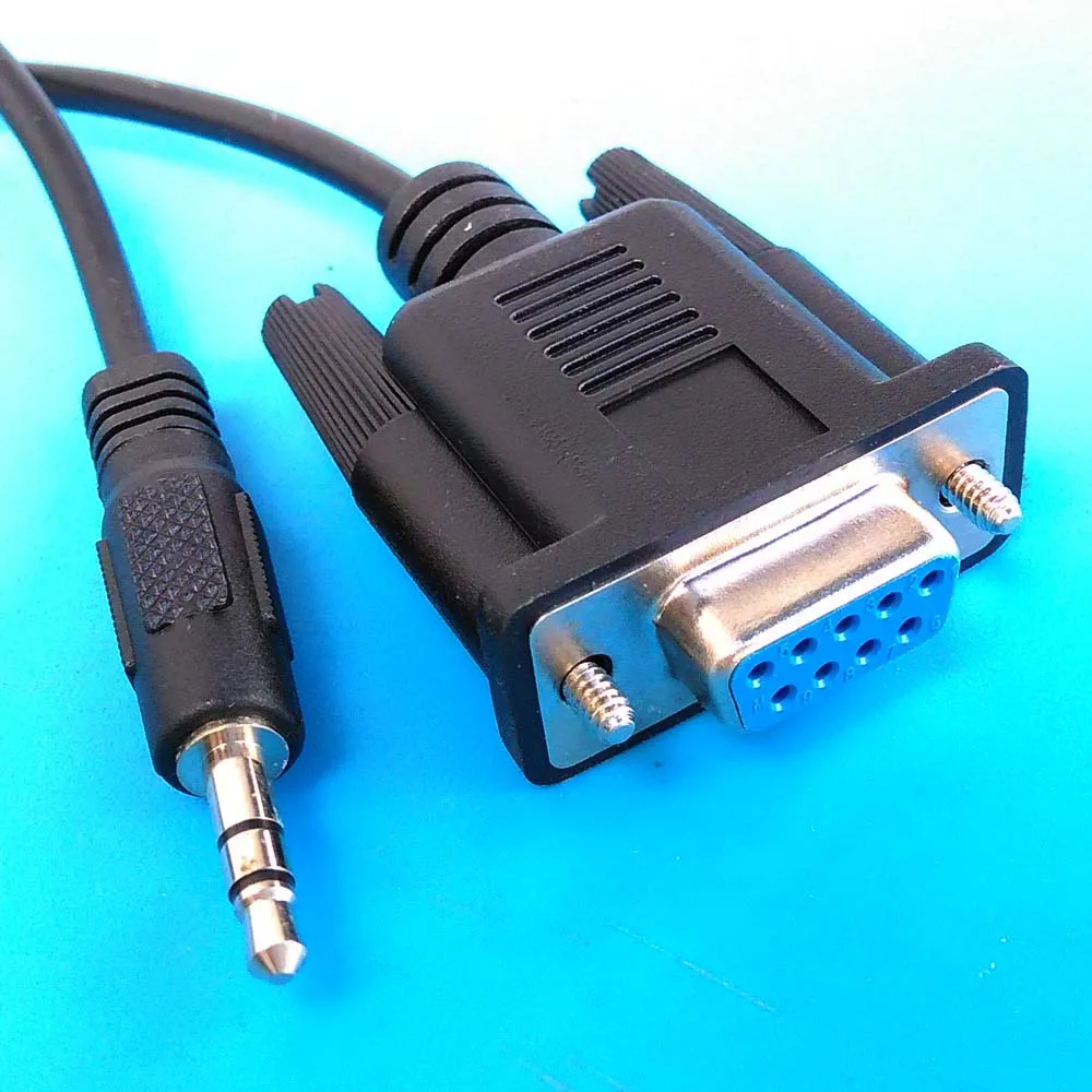 Computer DB9 a nove pin a MINI testa Audio RS232 DB9 a piccola spina per auricolari linea di debug seriale RS232 1.8m