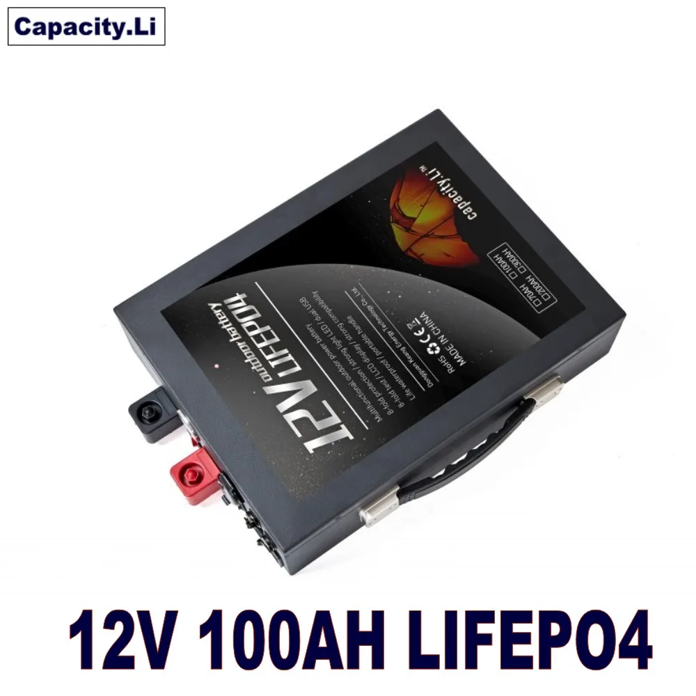 

12V lifepo4 battery 100ah70ah 40ah lithium Rechargeable Battery with BMS outdoor for Boat engine special car and RV battery