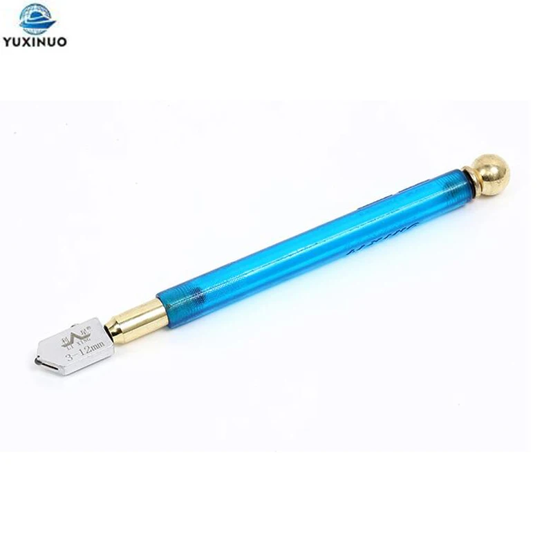 10PCS 180mm Diamond Glass Cutter Tile Holder Plastic Roller Alloy Cutter Head Household Glass Mirror Cutting Ceramic Tail Opener