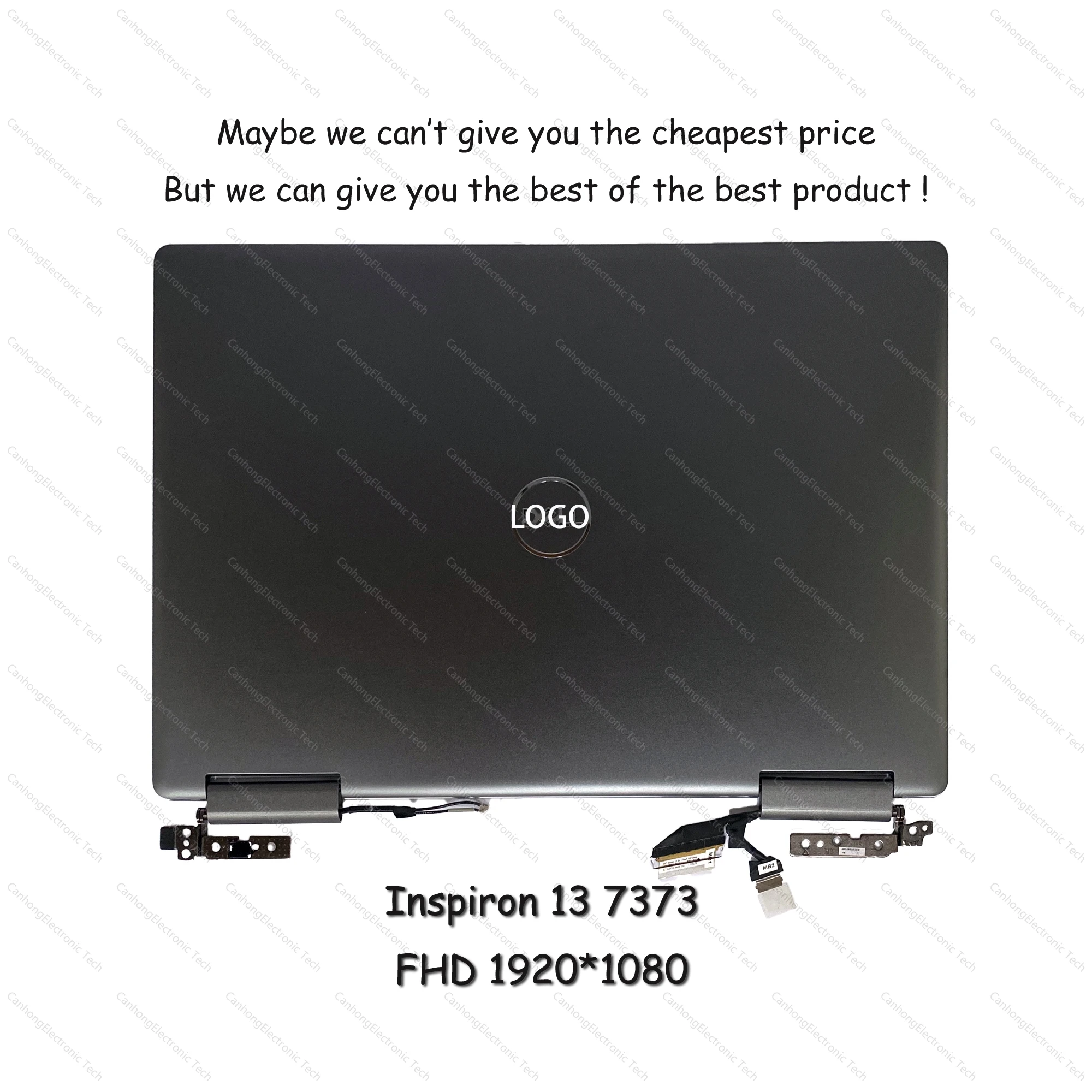 Imagem -02 - Fhd 1920x1080 para Dell Inspiron 13 7373 Touch Digitador Tela Lcd Montagem Completa com Dobradiças Wdn59 13.3