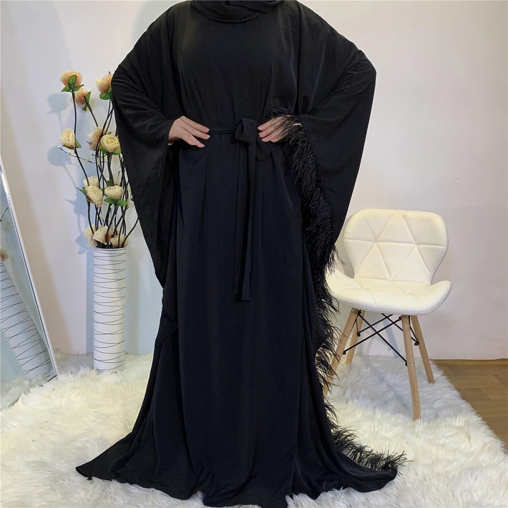 Szata Djellaba Femme Vestidos Kaftan dubaj Abaya turcja moda muzułmańska sukienka hidżab sukienki Islam Abayas dla kobiet Kaftan