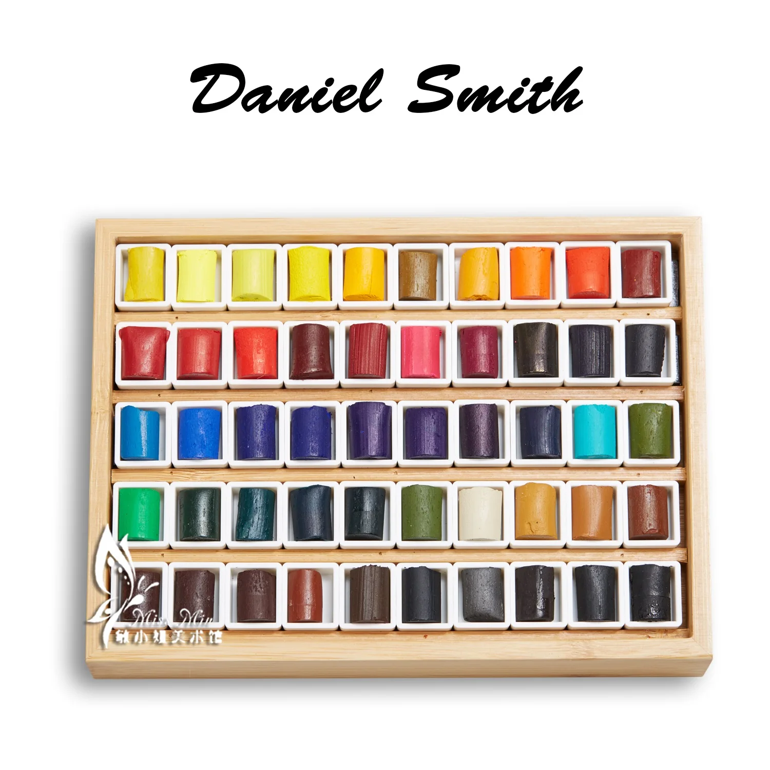 American Daniel Smith watercolor stick 1/5 24/36/50 color wooden box packaging  acuarelas paint art supplies