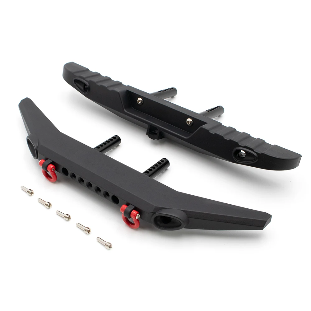 KYX Racing Nylon Front & Rear Bumper Set for 1/10 RC Crawler Car Traxxas TRX-4 TRX4