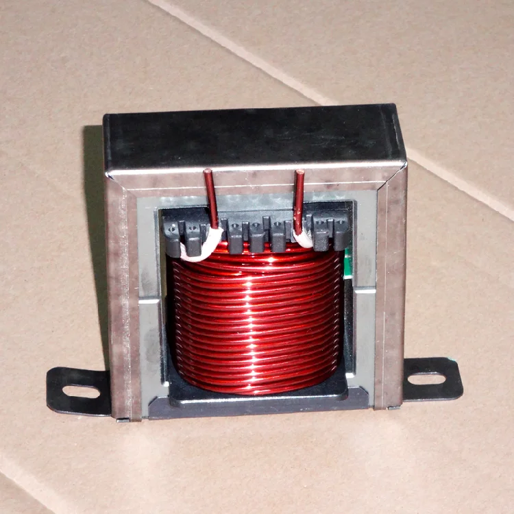 

High-power Shut Off the Inductance EE85Magnetic Core Transformer Pure Copper Enamelled Wire with Fixed Trestle