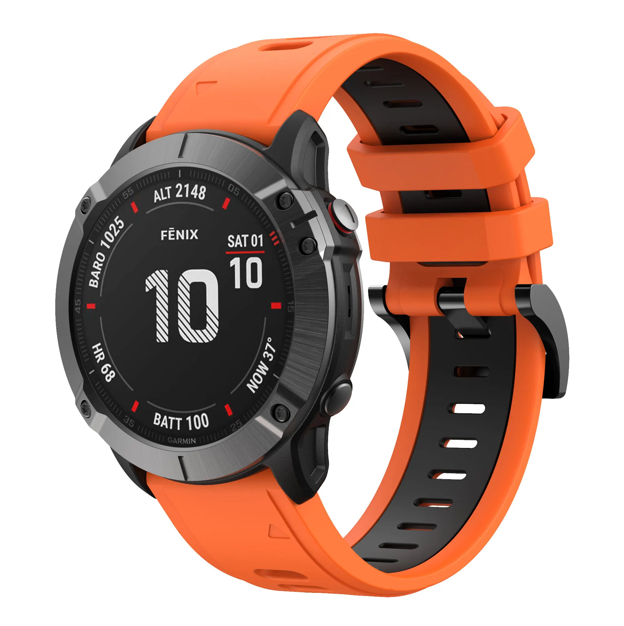 22 مللي متر Easyfit الرياضة سيليكون حزام الفرقة ل Garmin Fenix 6 برو/5 زائد/MARQ/غريزة/forerunner 945 935 حزام الساعات سوار حزام