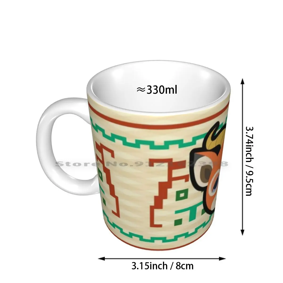 Beau Animal Ceramic Mugs Coffee Cups Milk Tea Mug Beau Deer Animal New Leaf Acnl Happy Home Designer Animal Forest Doubutsu No