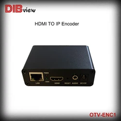OTV-ENC1 Mini Video Streaming IPTV Media HD HDMI H.265 H.264 Wowza Facebook Youtube RTSP UDP RTMP HTTP SRT Network Encoder