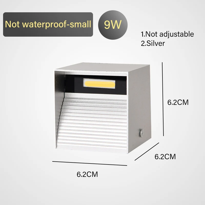 BANMENG LED Wall Light Motion Sensor IP65 Waterproof 9W 3