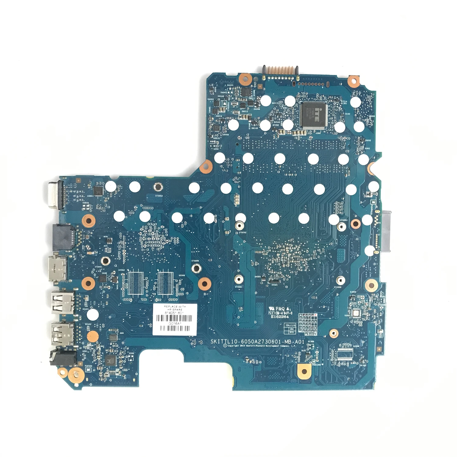 814051-601 814051-501 814051-001 para HP PAVILION 240 G4 6050A2730601-MB-A01 Com SR29H N3050 14-AC Laptop Motherboard Teste 100%