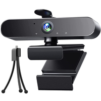 1080P Webcam Full HD Computer PC WebCamera with Microphone Rotatable Cameras for Live BroadcastVideo Calling Conference Work