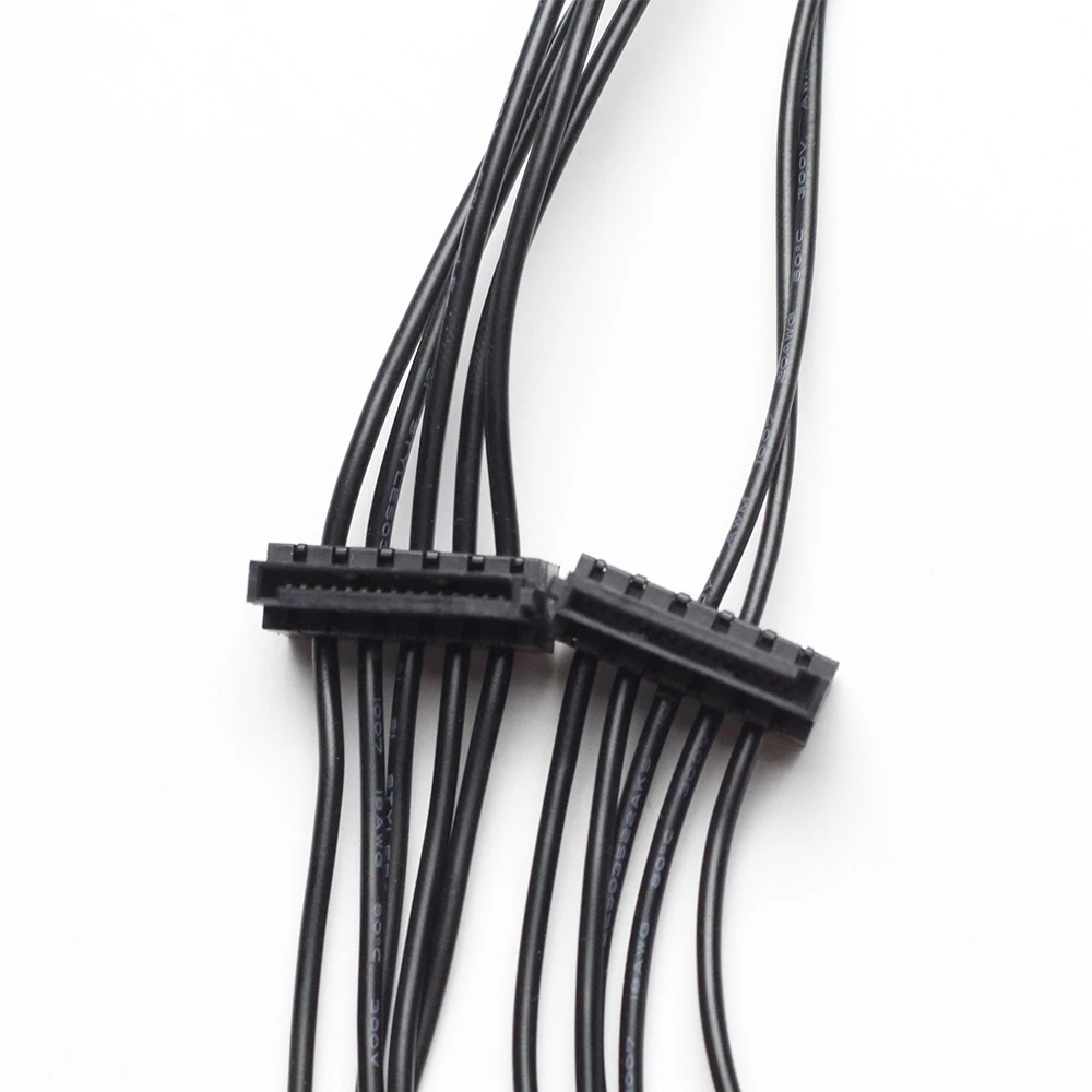 Cable de alimentación SSD para disco duro Dell, Cable de alimentación para interfaz de placa principal, MINI 6 pines, giro 2 x SATA, 3070, 3670, 3967, 3977, 3980