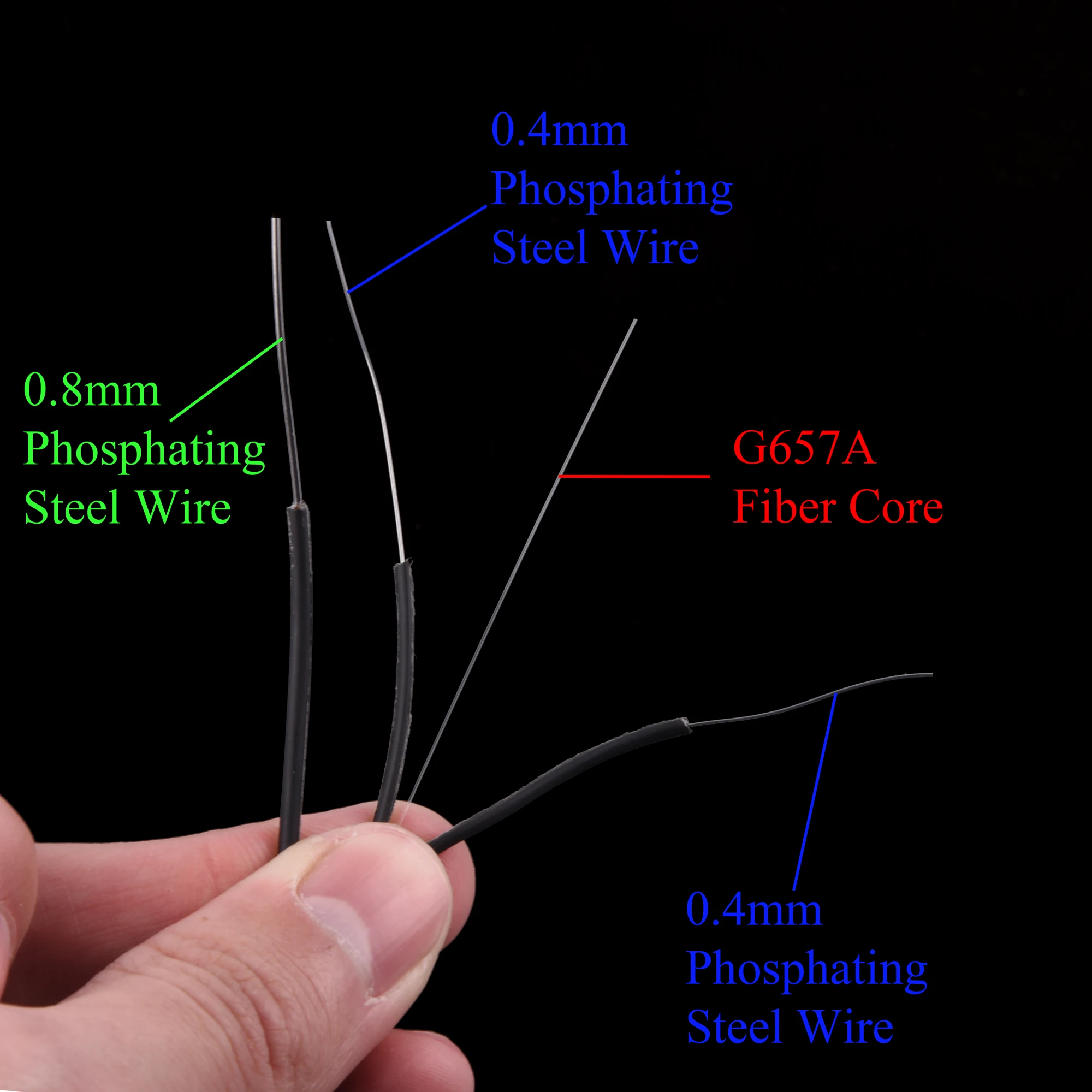 UPC SC to SC Fiber Optic Extension Cable Single-Core Single Mode Simplex Outdoor Indoor Patch Cord 10M/20M/30M Wire