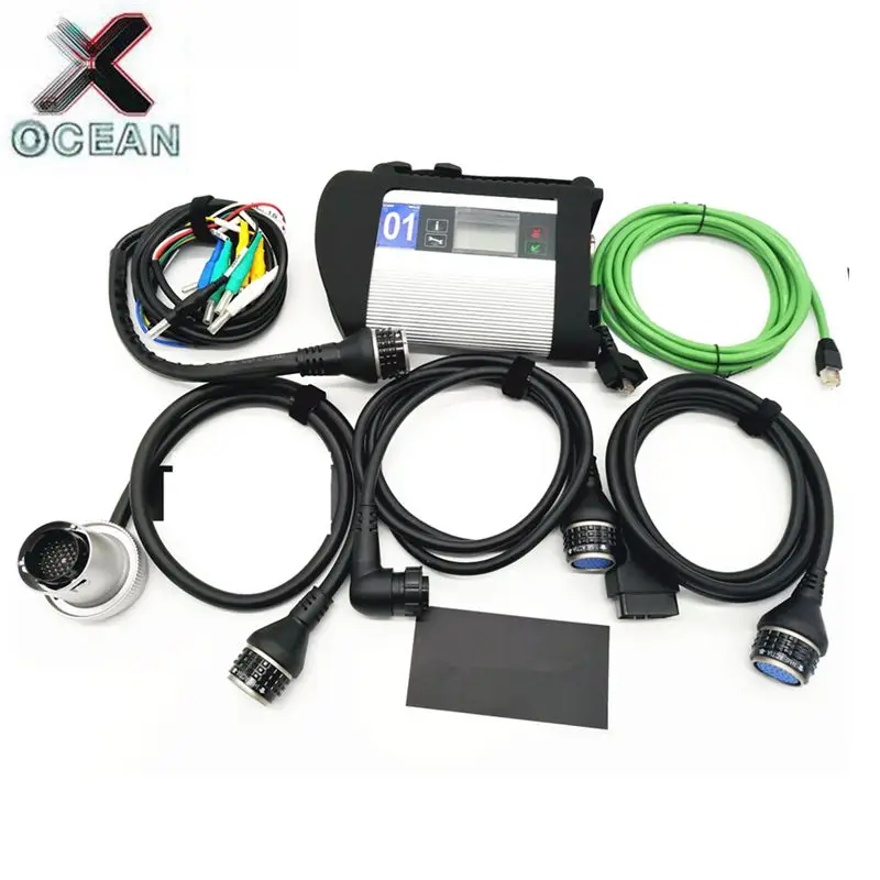 Full Chip For MB STAR C4 SD Connect Compact C4 for Mb star Multiplexer Diagnostic Tool with WIFI support multi-language