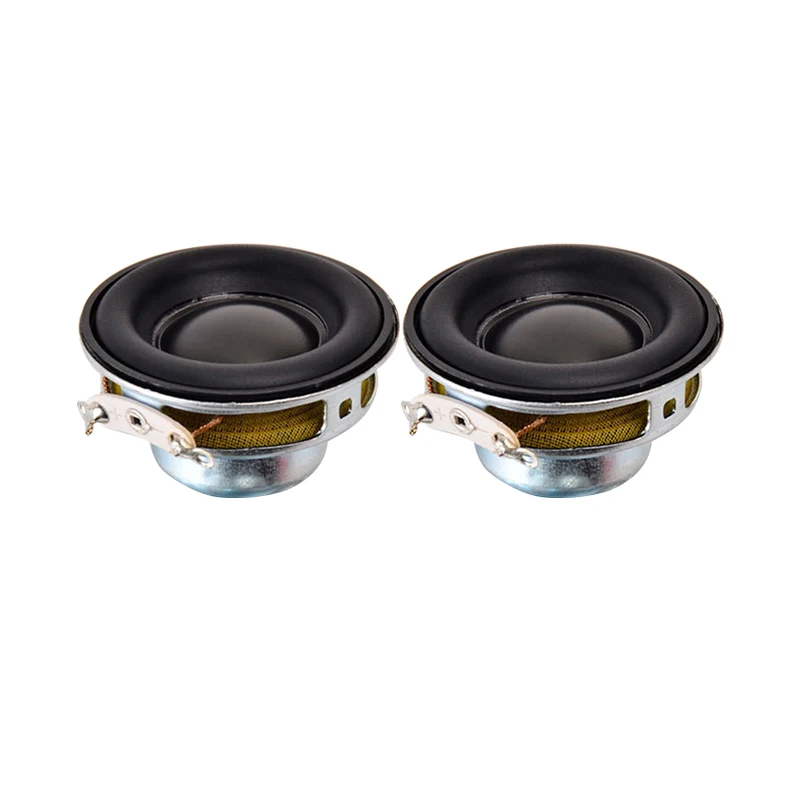 

40mm Waterproof Portable Speaker 1.5 Inch Full Range Speaker 4Ohm 5W Neodymium Bluetooth Loudspeaker DIY Home Sound Theater 2Pcs