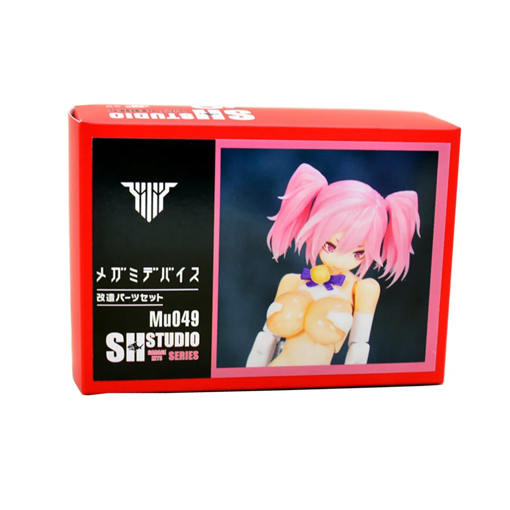 

SH MU049 Machine Girl Goddess Device Double Tail Braid Set Resin GK Modification Action Figure Brinquedos Model