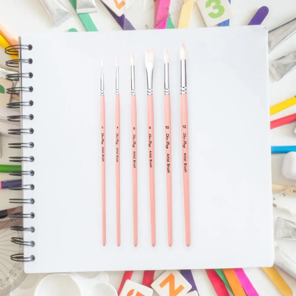 Eco-friendly Easy Clean Water Ink Professional Drawing Brush Set Crafts Supplies