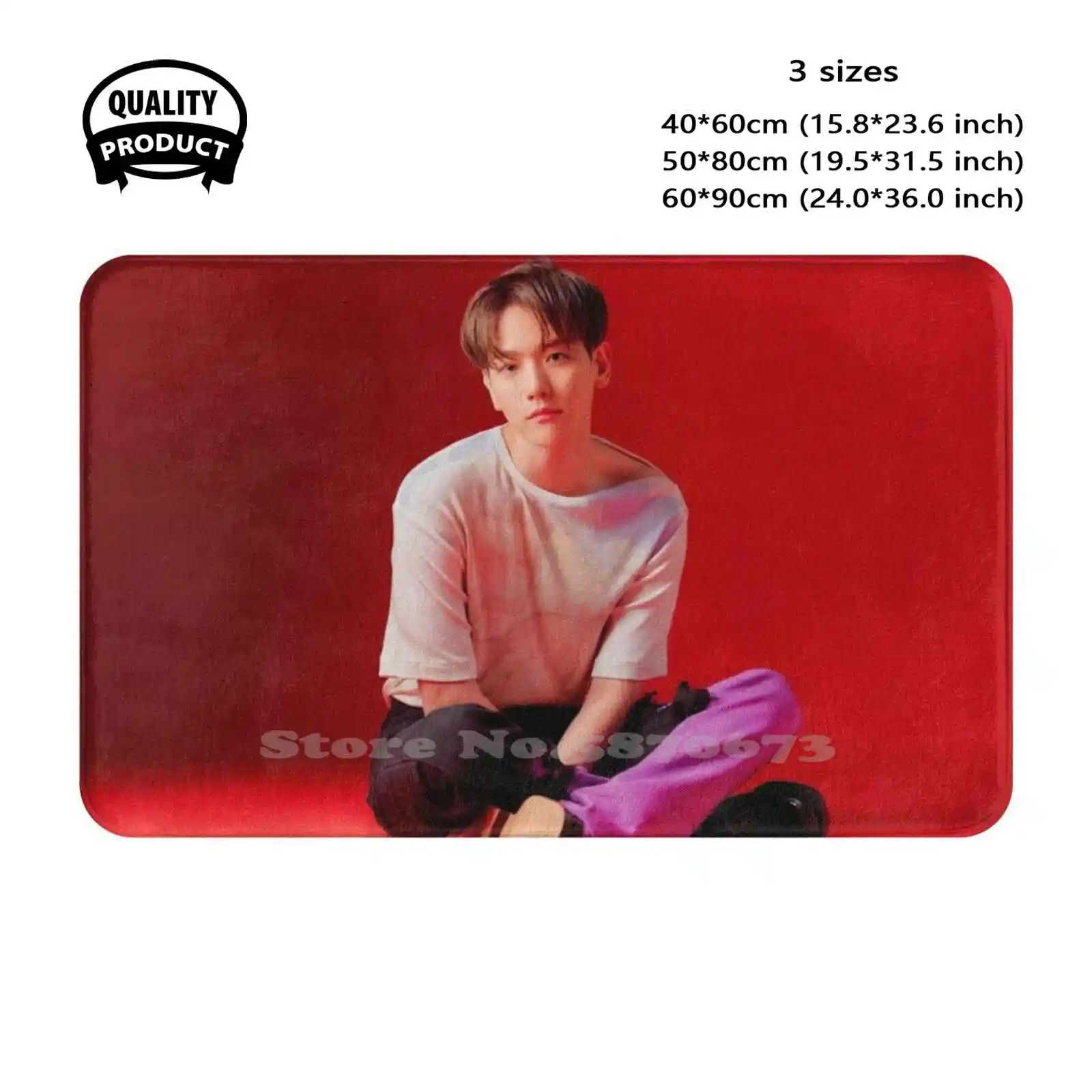 Baekhyun Soft Cushion Home Carpet Door Mat Car Rug Baekhyun Pookipsy