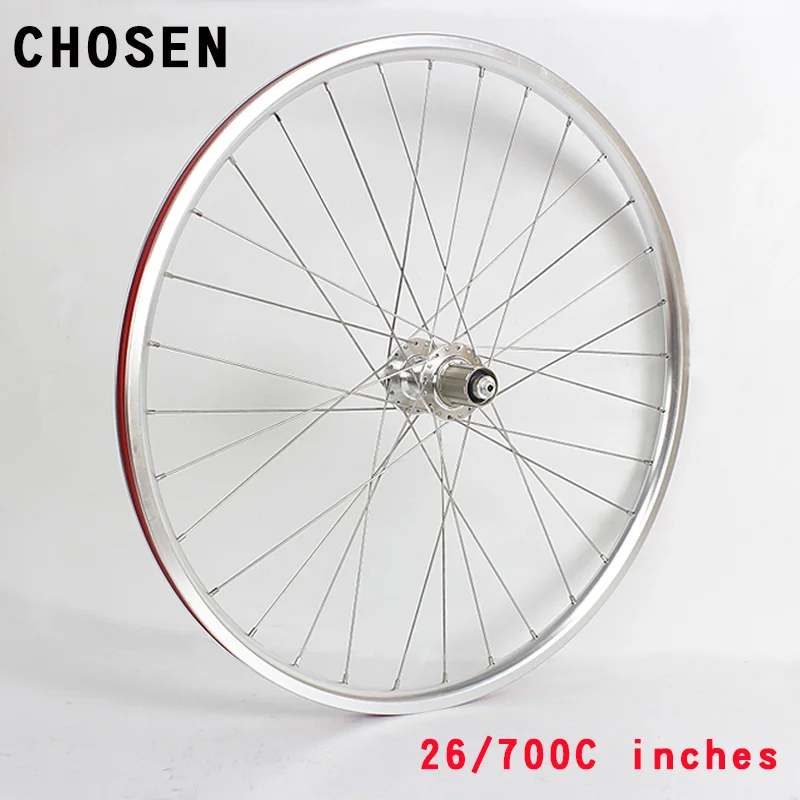 Novatec-Road Bike Aluminum Alloy Wheelset, 700C, 26 \