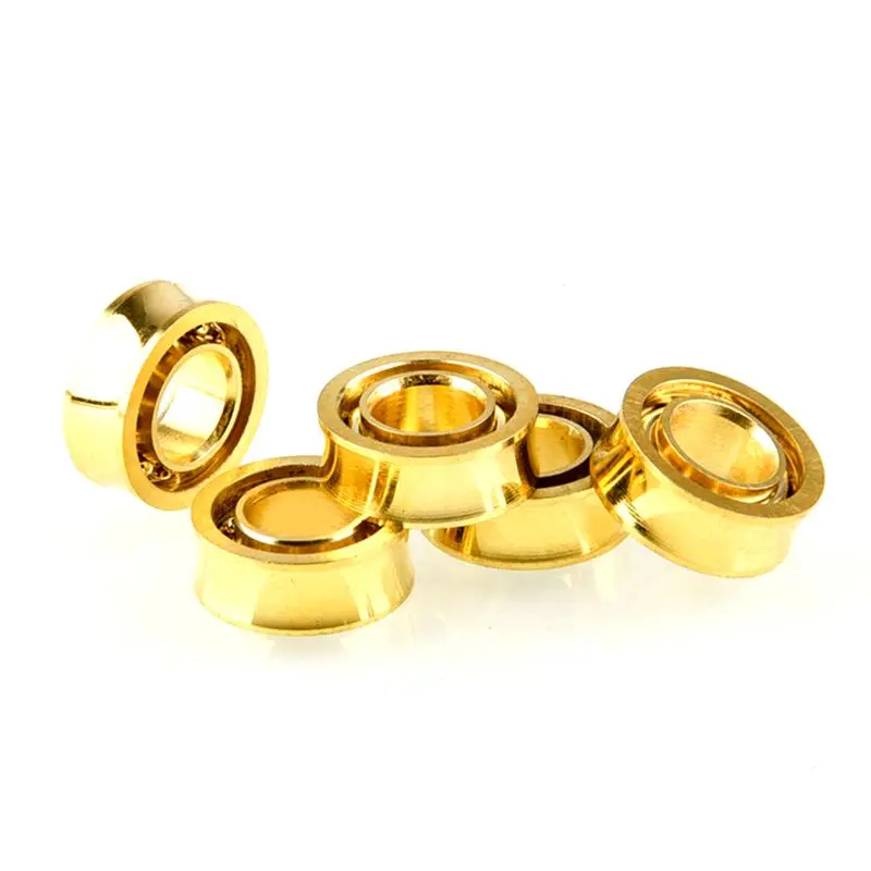 6 piezas R188KK UR188, rodamiento chapado en oro para Spinner, ventilador Yoyos