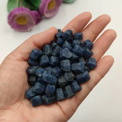 50g/Pack Lot Rare Rough Natural Sapphire Blue Corundum Red Green Corundum Mineral Specimen Crystal Healing Stone Gemstones Bulk