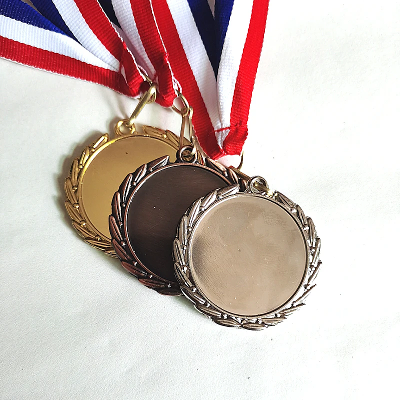 Ear Of Wheat basketball Medal School Sports Medal Gold Silver Copper Association Basketball Competition commemoration 4 Color5CM