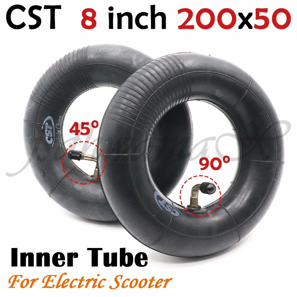 CST 8-дюймовая внутренняя трубка 45/90x0 высококачественная камера шина градусов клапан для электрического скутера балансировка автомобильные аксессуары
