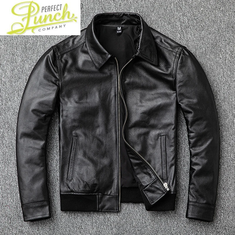 

Clothing Men Real Cow Leather Jacket Men's Clothes Bomber Jackets 6XL 7XL Plus Size Motocycle Coat Ropa Hombre LXR388