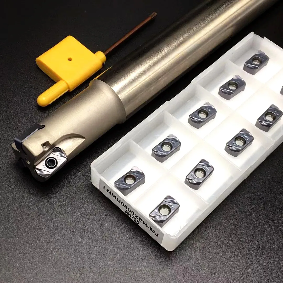 EXN03R HSS barra di fresatura CNC EXN03R fresatrice per aereo utensile per tornio ad altissima potenza inserto a doppia faccia in lega
