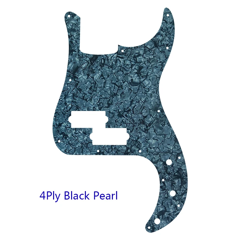 Pleroo Custom Parts Quality Electric Guitar - For USA / Mexico Fd Standard P Bass Guitar Pickguard Scratch Plate Flame Pattern