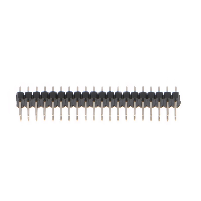 2.54 millimetri 2x20 Spille Break-away Doppio Maschile Intestazione Spille per Raspberry Pi Zero GPIO Nuovo