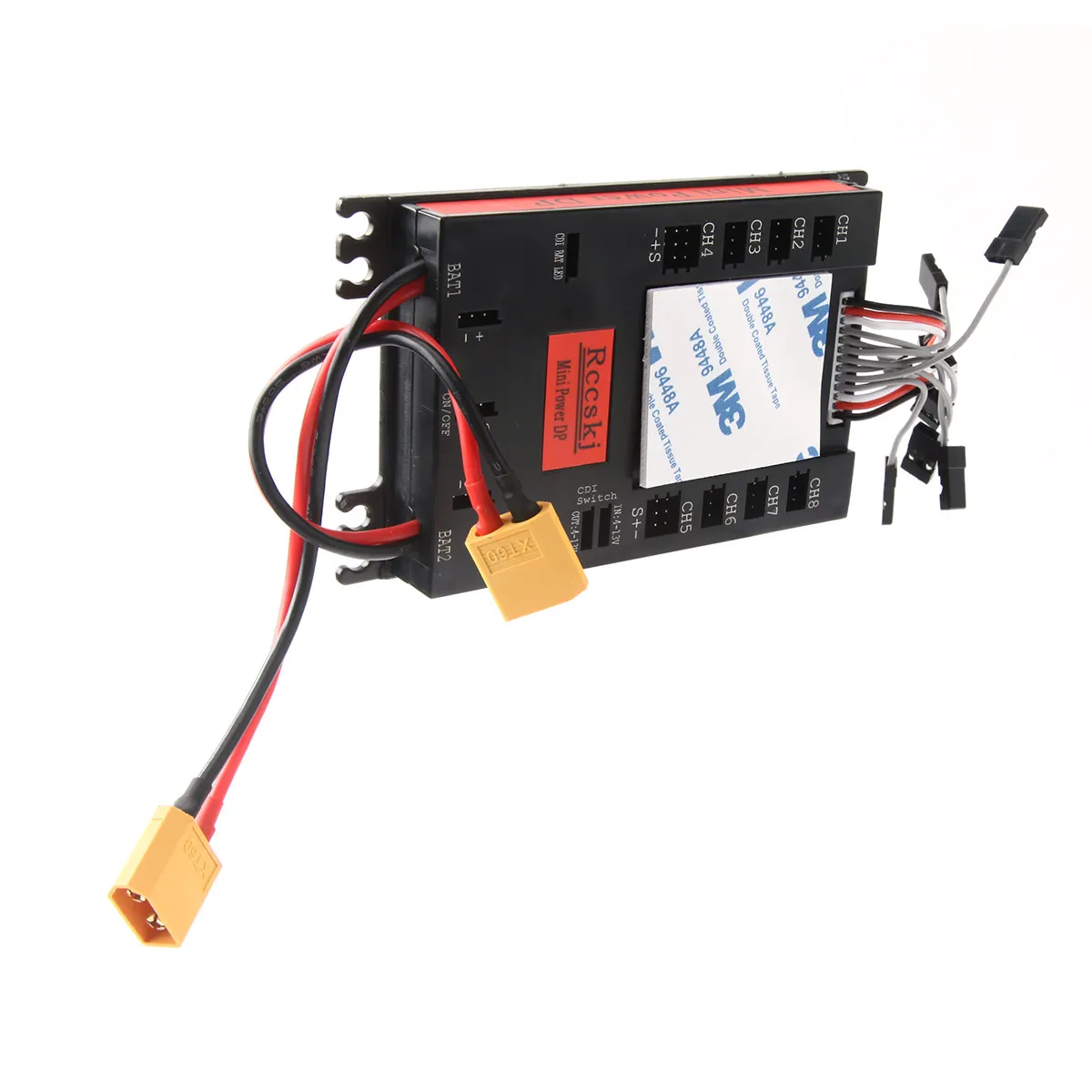 Mini Power DP Servo Section Board Integrated CDI Remote Cut off For Gas Fixed Wing Plane Servo Power Distributor