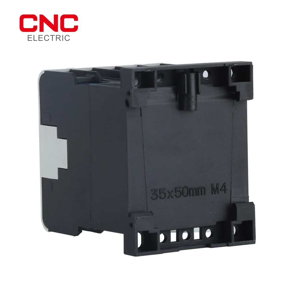 CNC CJX2-K Mini AC Contactor Din Rail 3P 3main 1NO/3main 1NC Coil Voltage 220V 50/60Hz 6A 9A 12A