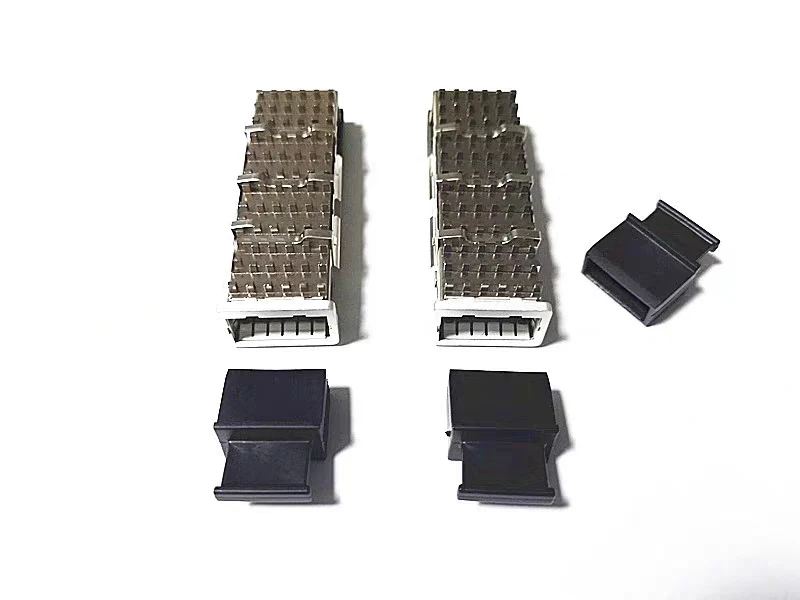 Capa protetora para Modem de fibra, Soft Silicone Dust Cap, 10G, 40G, QSFP, FTTH, ELINK, Frete Grátis, 100 PCs