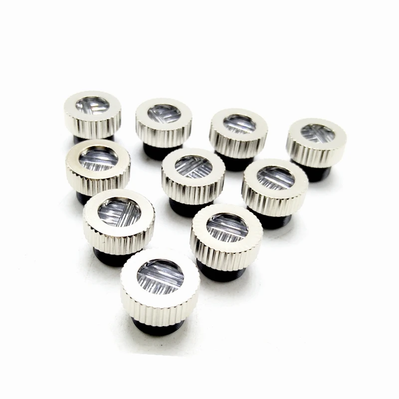 10pcs Laser Lens 200nm-1100nm Cross Lens with M9 P0.5 Frame & Metal Cap