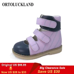 Ortoluckland Children Footwear Summer Girls Orthopedic Shoes For Kids Boys Babies Toddlers Closed Toe Flatfeet Arch Sandals